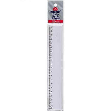 [3REG20CM] REGLA DE 20 CMS ACRIMET