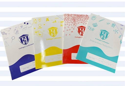 [532CUADGRA20GRA] CUADERNO CUADROS GRANDES 20H GRANDE (COLORES)