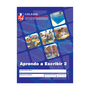 [531E214003] APRENDO A ESCRIBIR (PR) PARTE  2